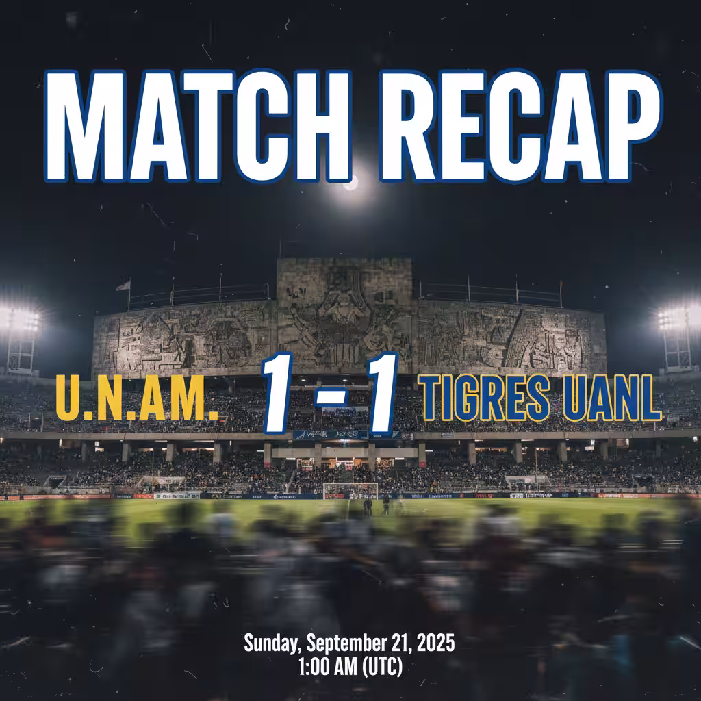 Pumas’ Grit Exposes Tigres’ Lack of Killer Instinct in Stalemate at CU