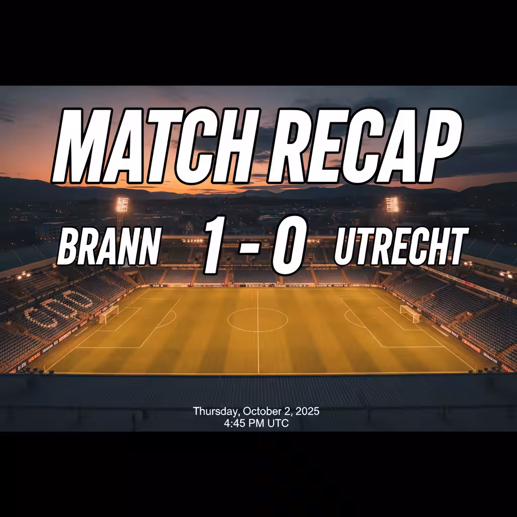 Kornvig’s Magic Seals Brann’s Night: Norwegian Side Edges Utrecht 1-0 in Europa League Battle