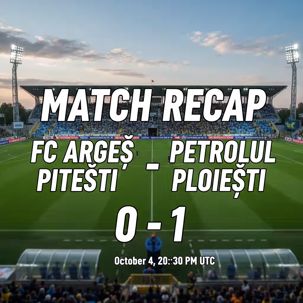 Petrolul Ploiesti Stun Arges Pitesti in Gritty Away Victory