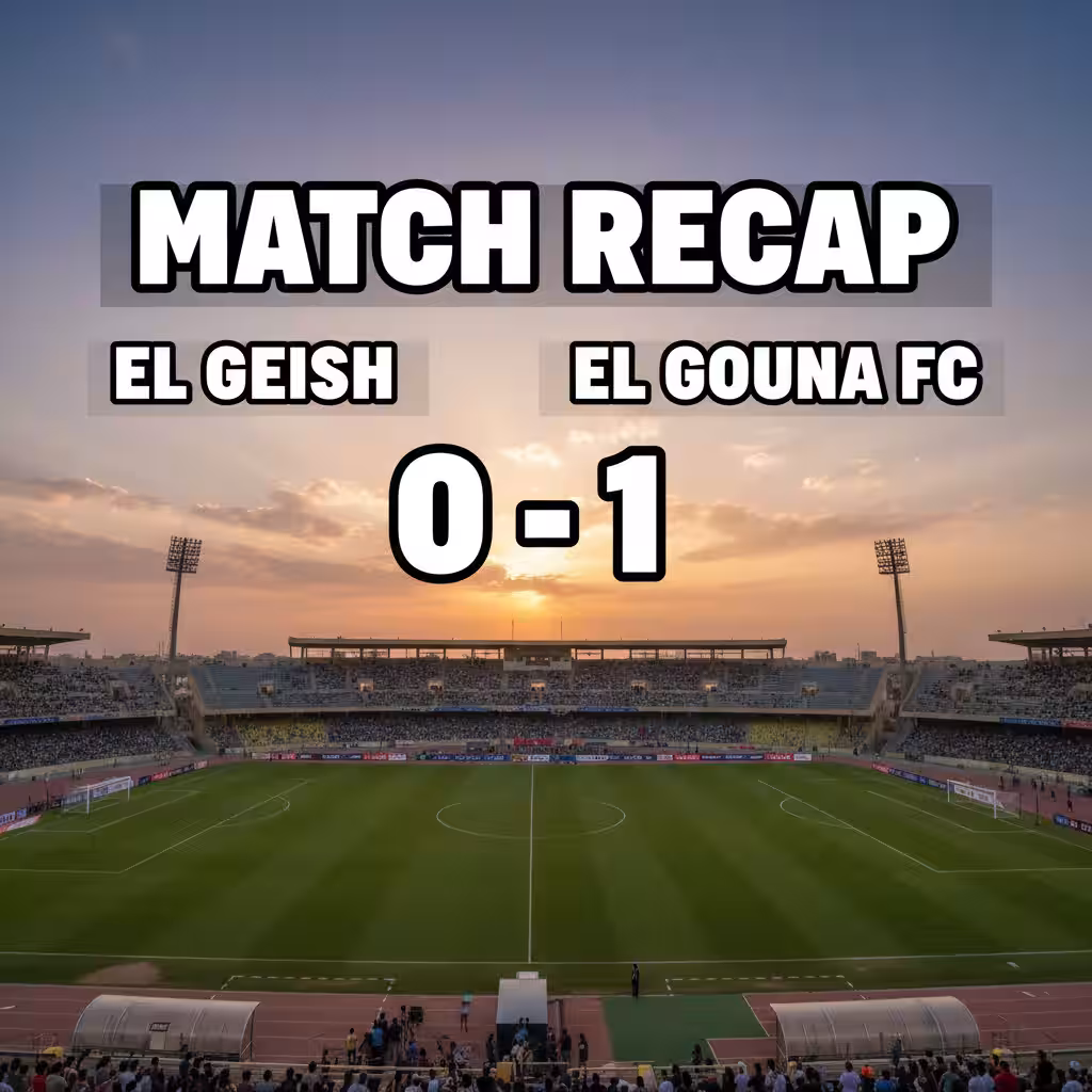 Geish Dominate Possession but Gouna Grab Vital Three Points