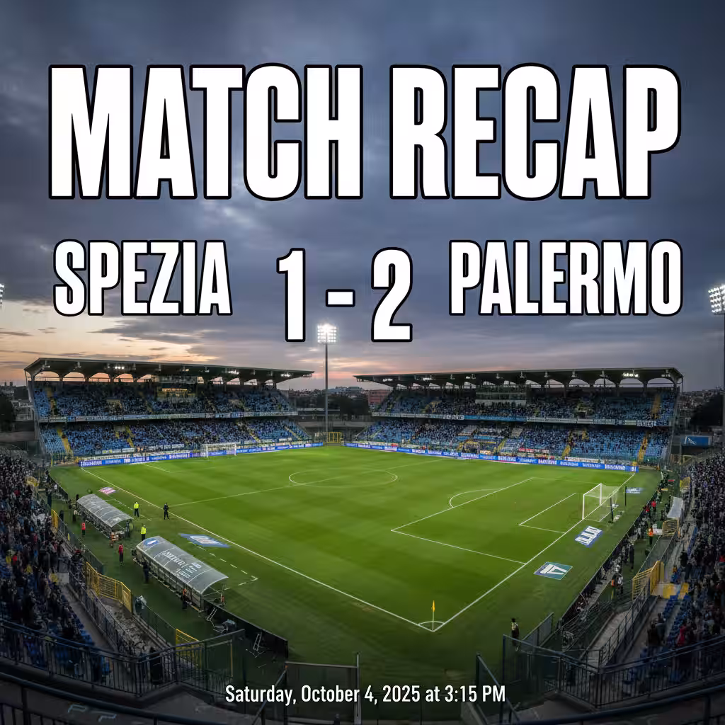 Palermo’s Precision Overcomes Spezia in Serie B Clash at Picco