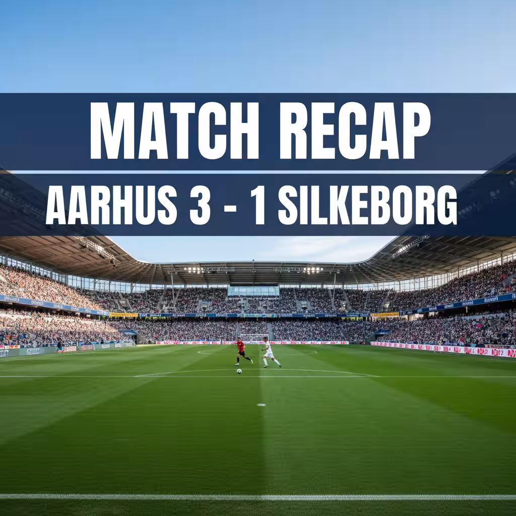 Aarhus Tightens Grip on Top Spot After Commanding 3-1 Win Over Silkeborg