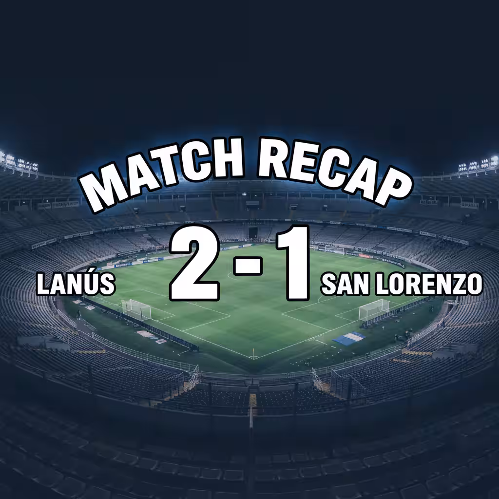 Lanús Edges San Lorenzo in Tense Liga Profesional Encounter