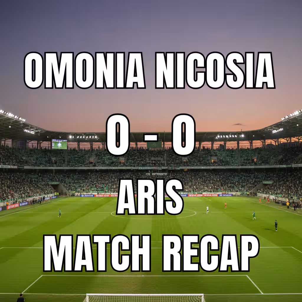 Stalemate at the Neo GSP: Omonia Nicosia Held by Ten-Man Aris in Anxious Goalless Draw