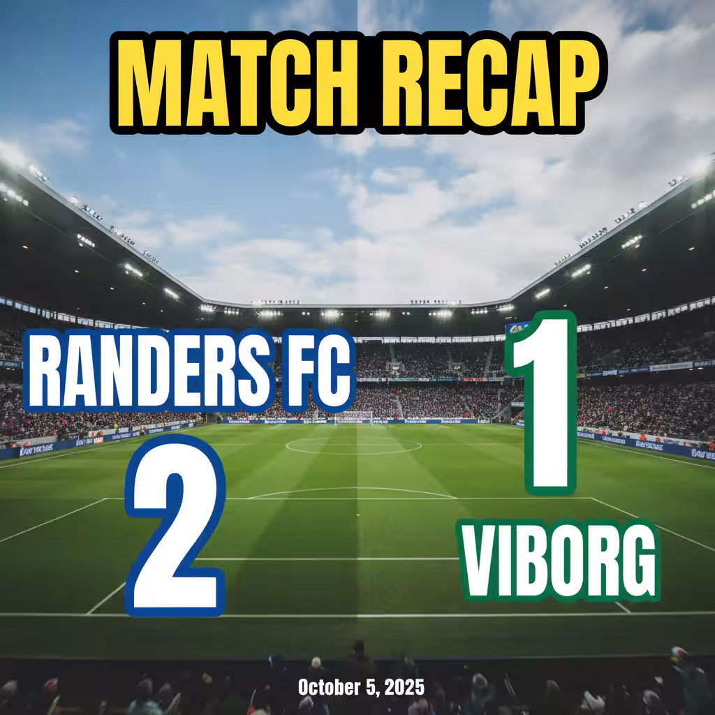 Randers FC Edge Viborg in Thrilling Danish Superliga Encounter
