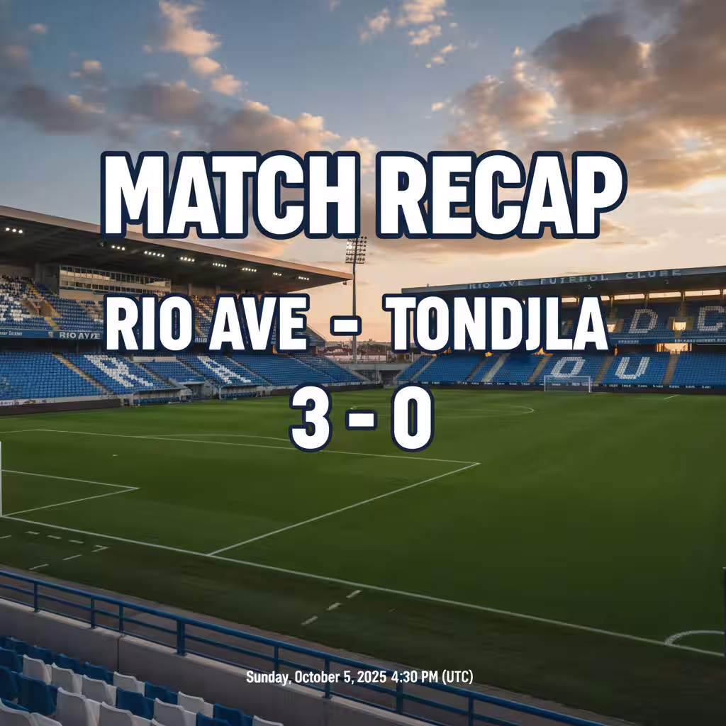 Rio Ave Surges Past Tondela in Clinical Display