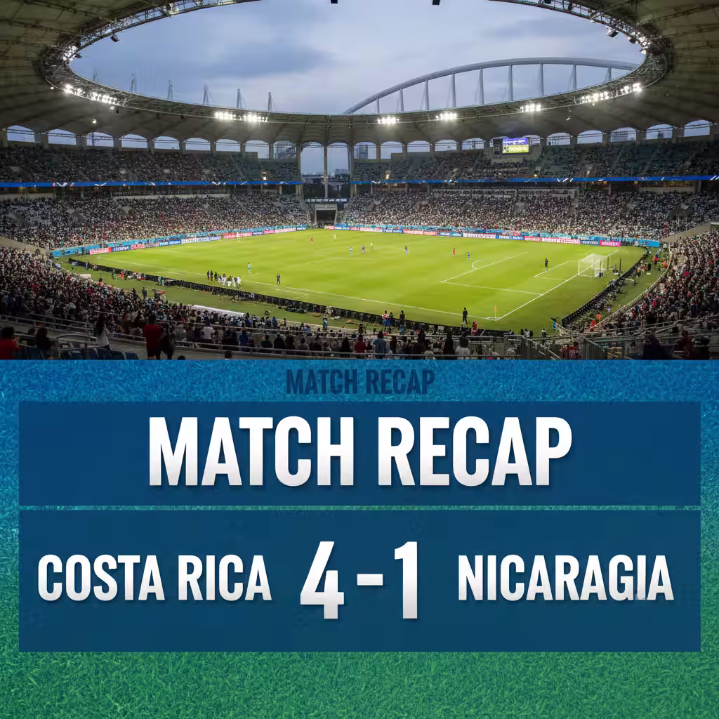 Costa Rica vs Nicaragua Match Recap - Oct 14, 2025